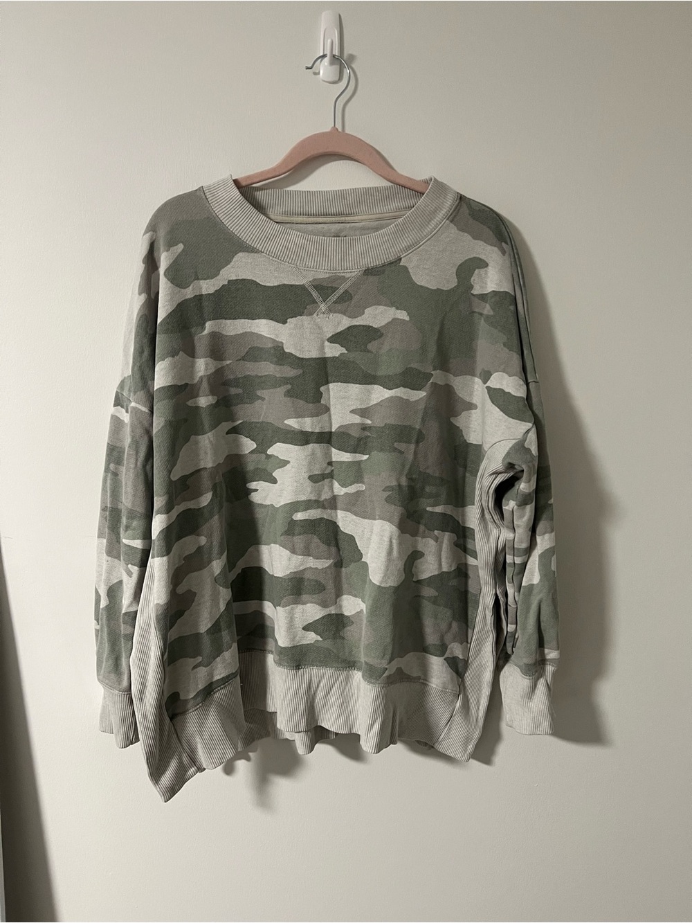 Aerie Camo Crewneck